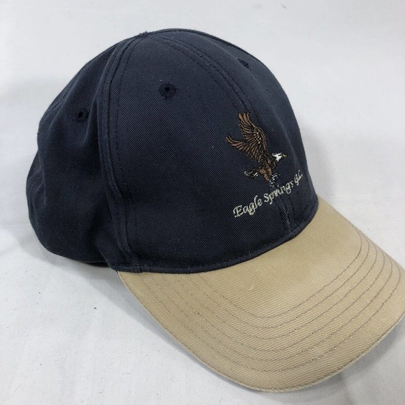 EAGLE SPRINGS GC HAT CAP ADJUSTABLE ONE SIZE FITS MOST STRAP BACK OSF DISCOLORED - Picture 4 of 16